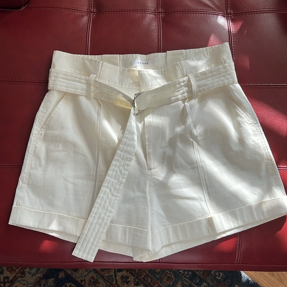 Frame shorts - off white/ivory - Picture 3 of 7